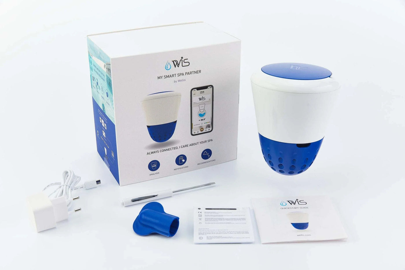 Spa Water Analysis Station.