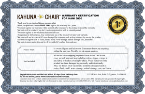 Kahuna Chair - HANI-3800 Massage Chair